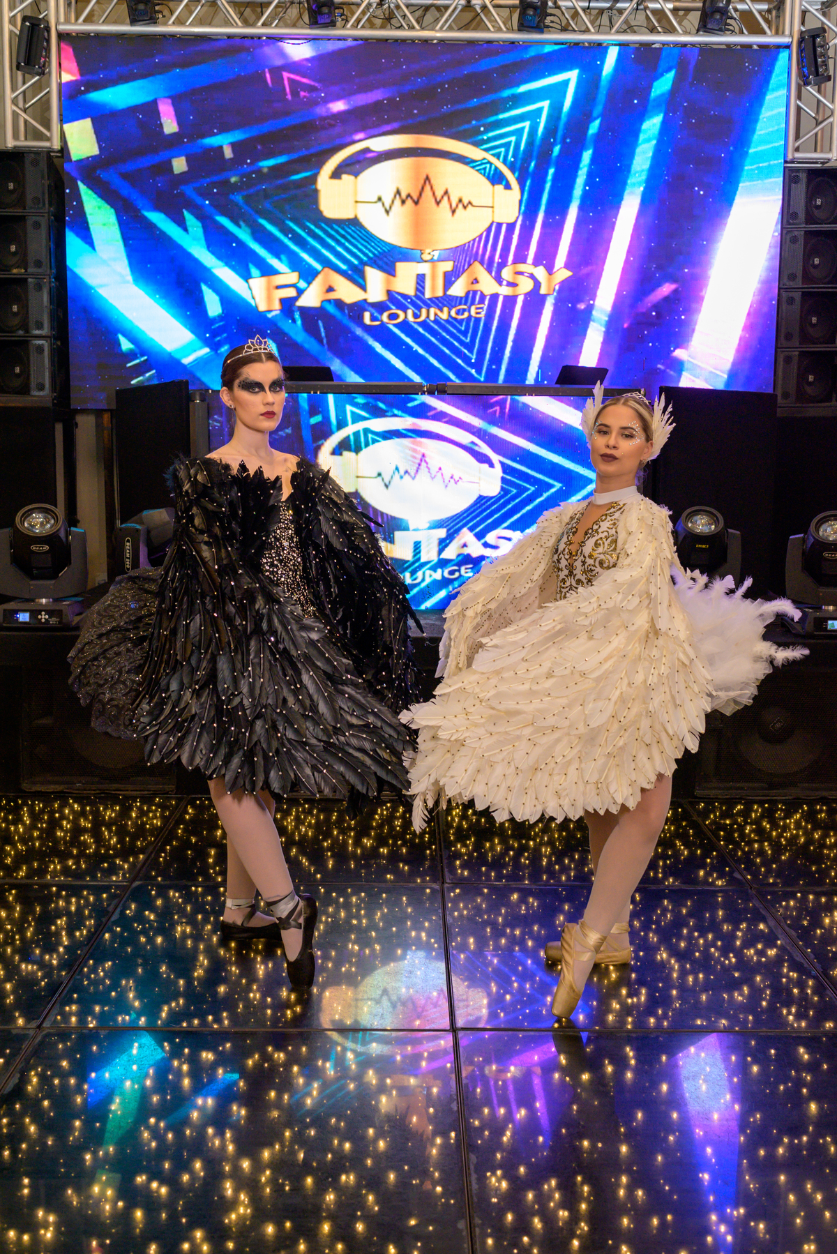 Atrações do cisnes de 15 anos