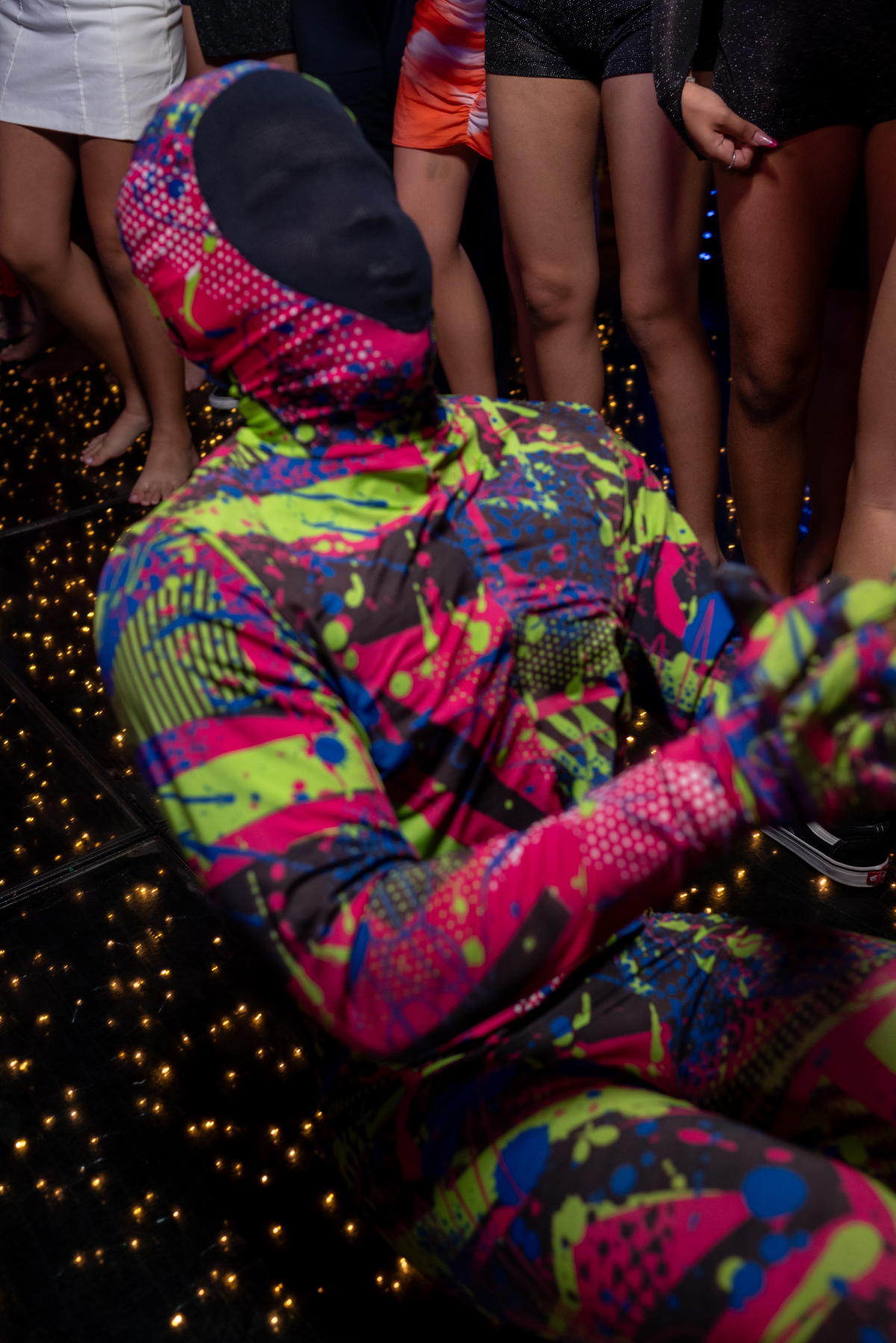 Atrações na pista de dança 