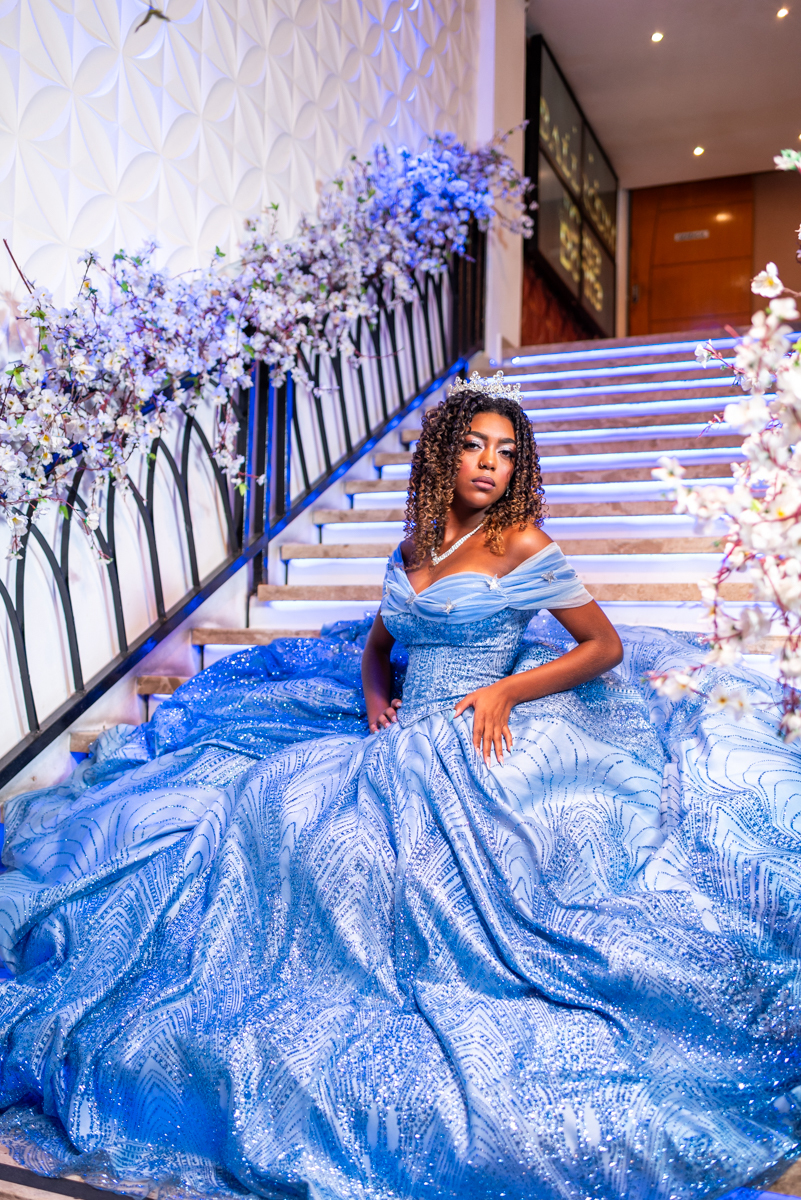  Fotos bonitas de debutante da escada 