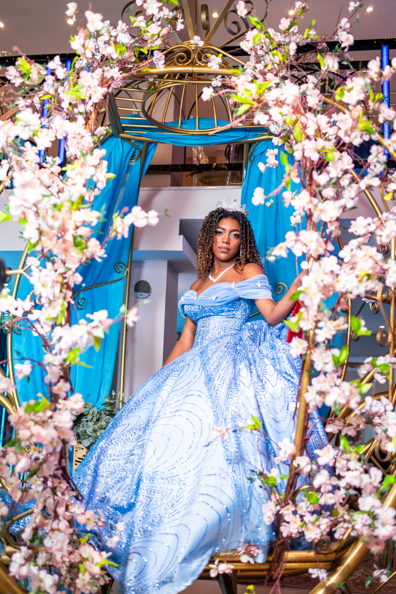  Debutante na carruagem