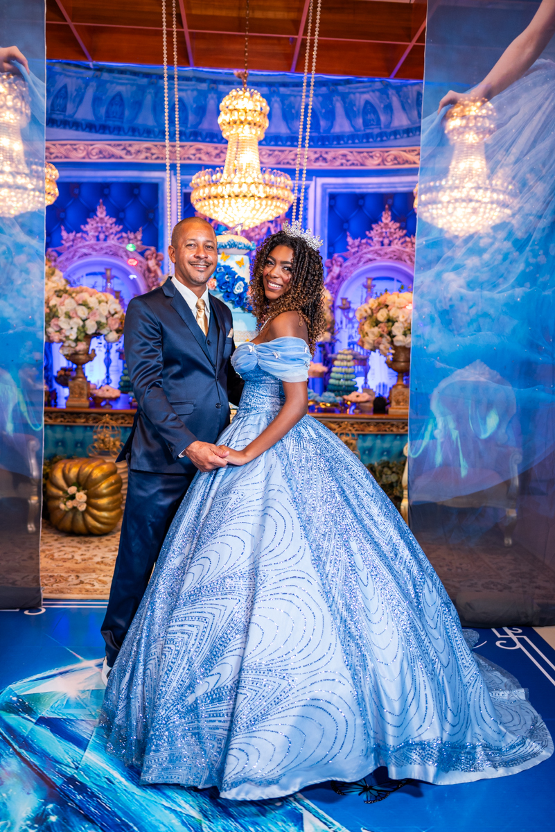 Pai e filha nos 15 anos 