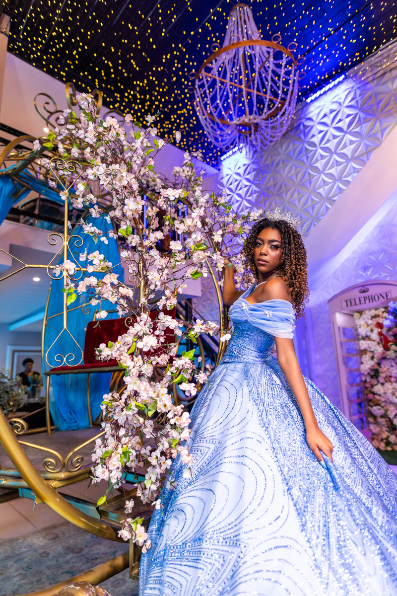 Fotos na carruagem da cinderela  