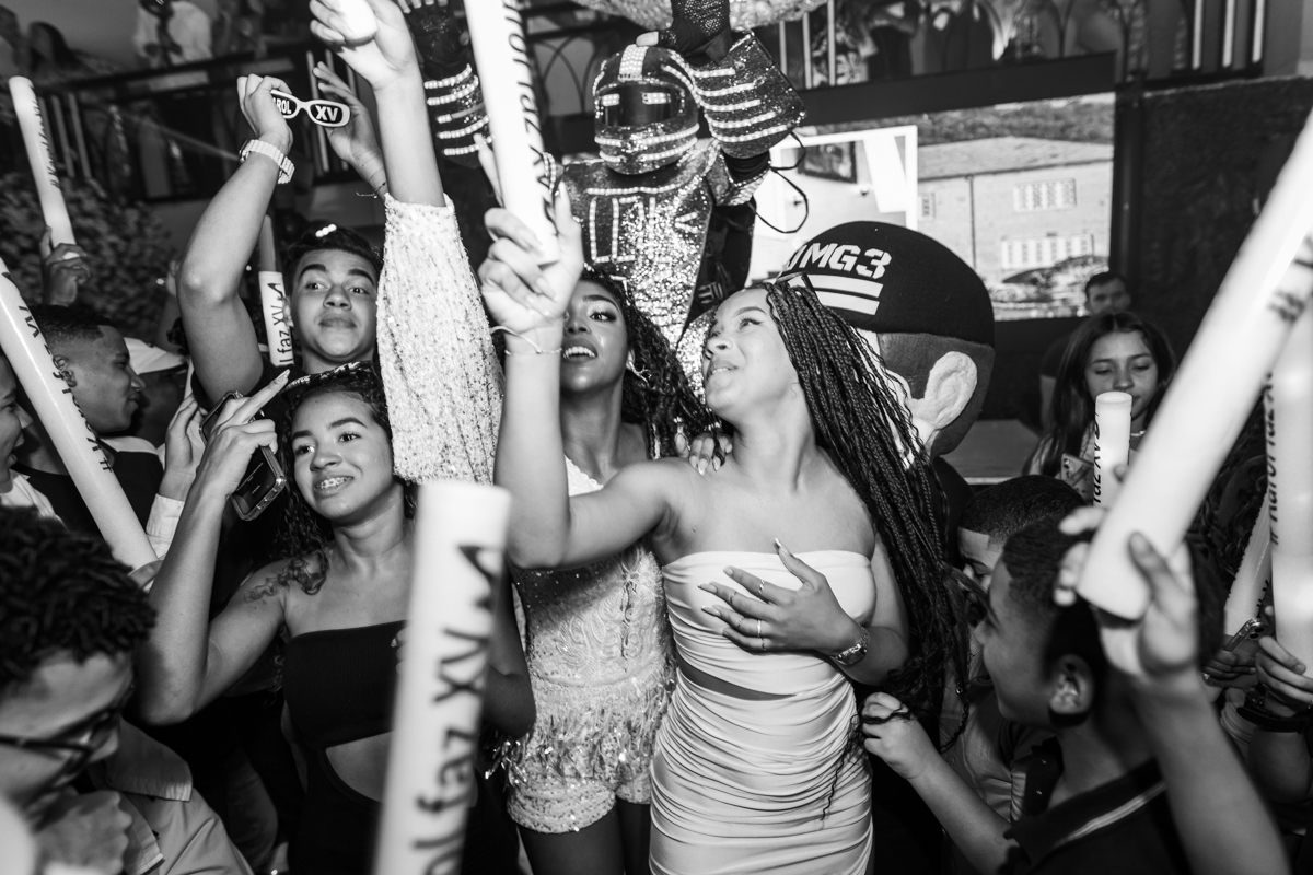 Abertura da pista de dança 