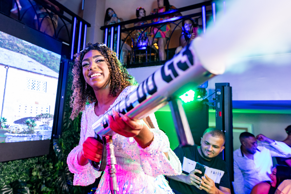 Pista de dança animada 