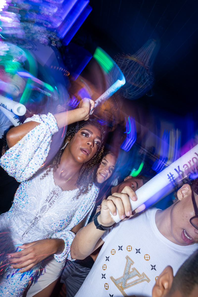 Pista de dança de 15 anos