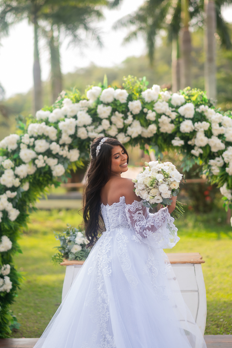 Fotos da noiva antes da cerimonia 