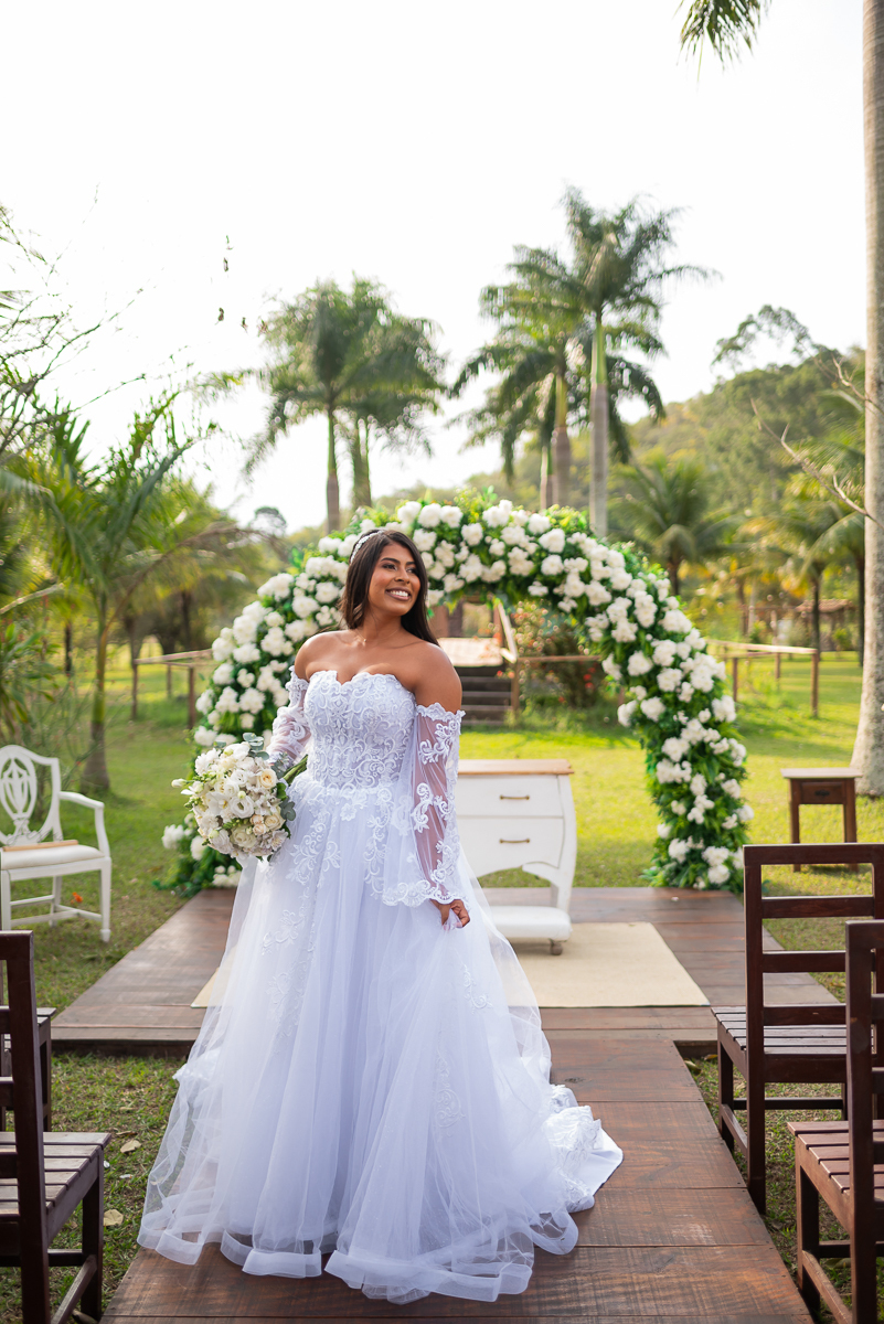 Casamento ao ar livre