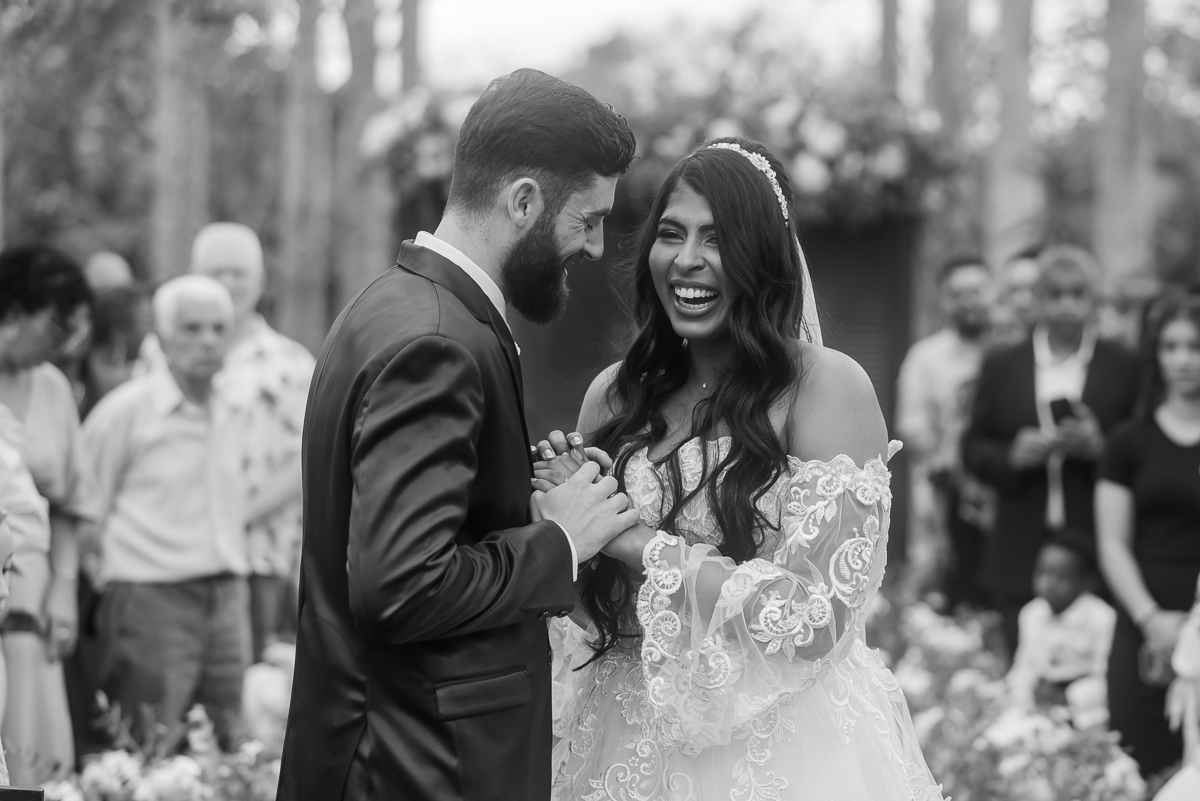 Fotos preto e branco casamento