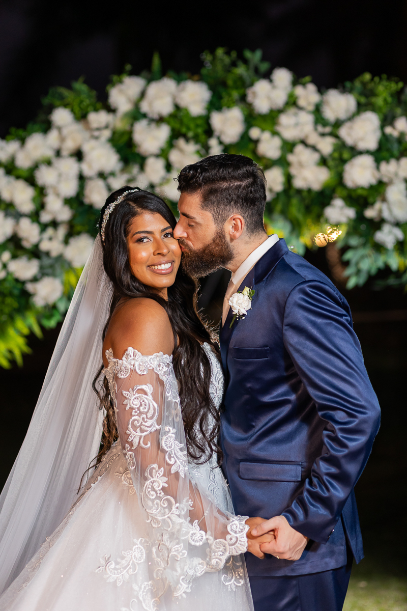   Casamento ao entardecer 