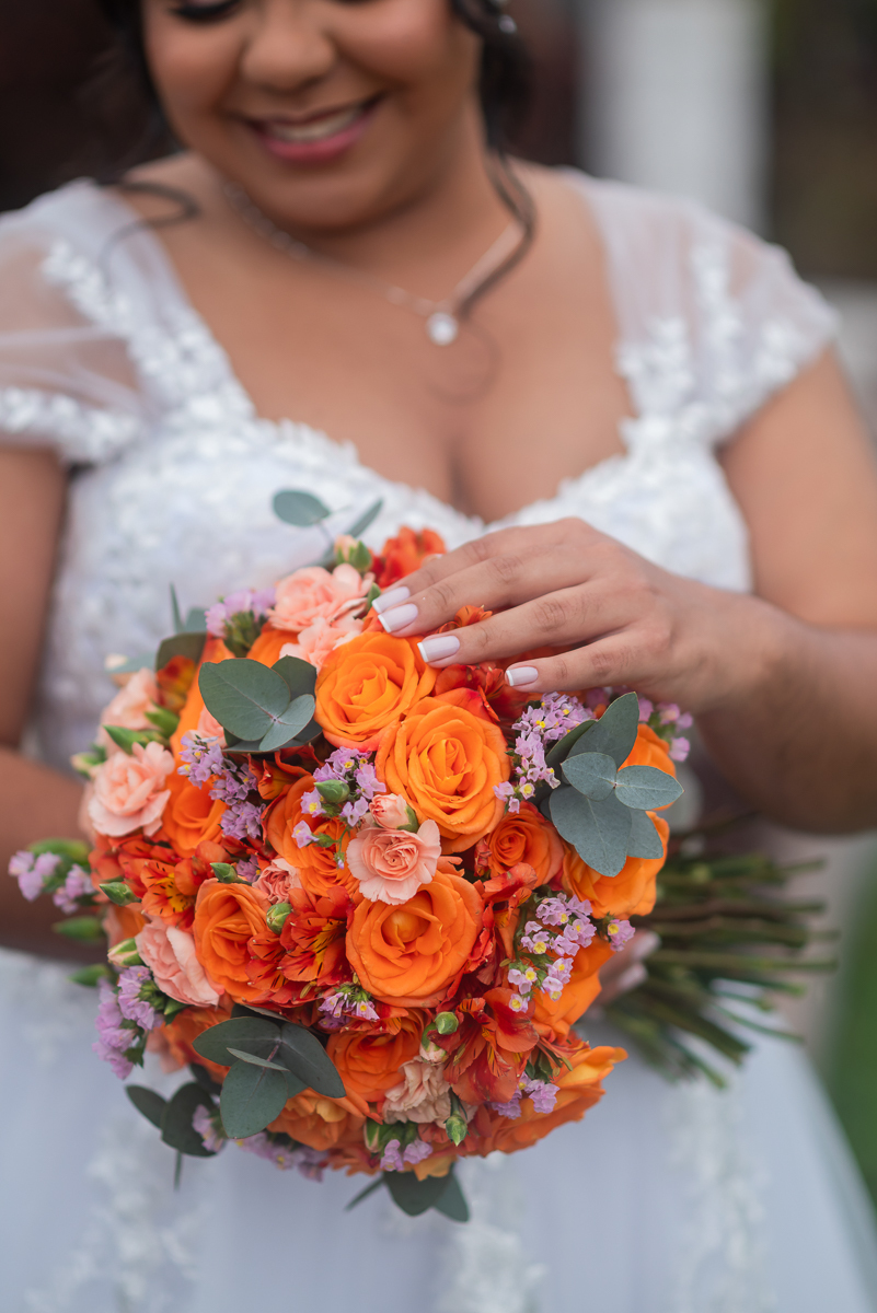  Buquê tropical para noivas 