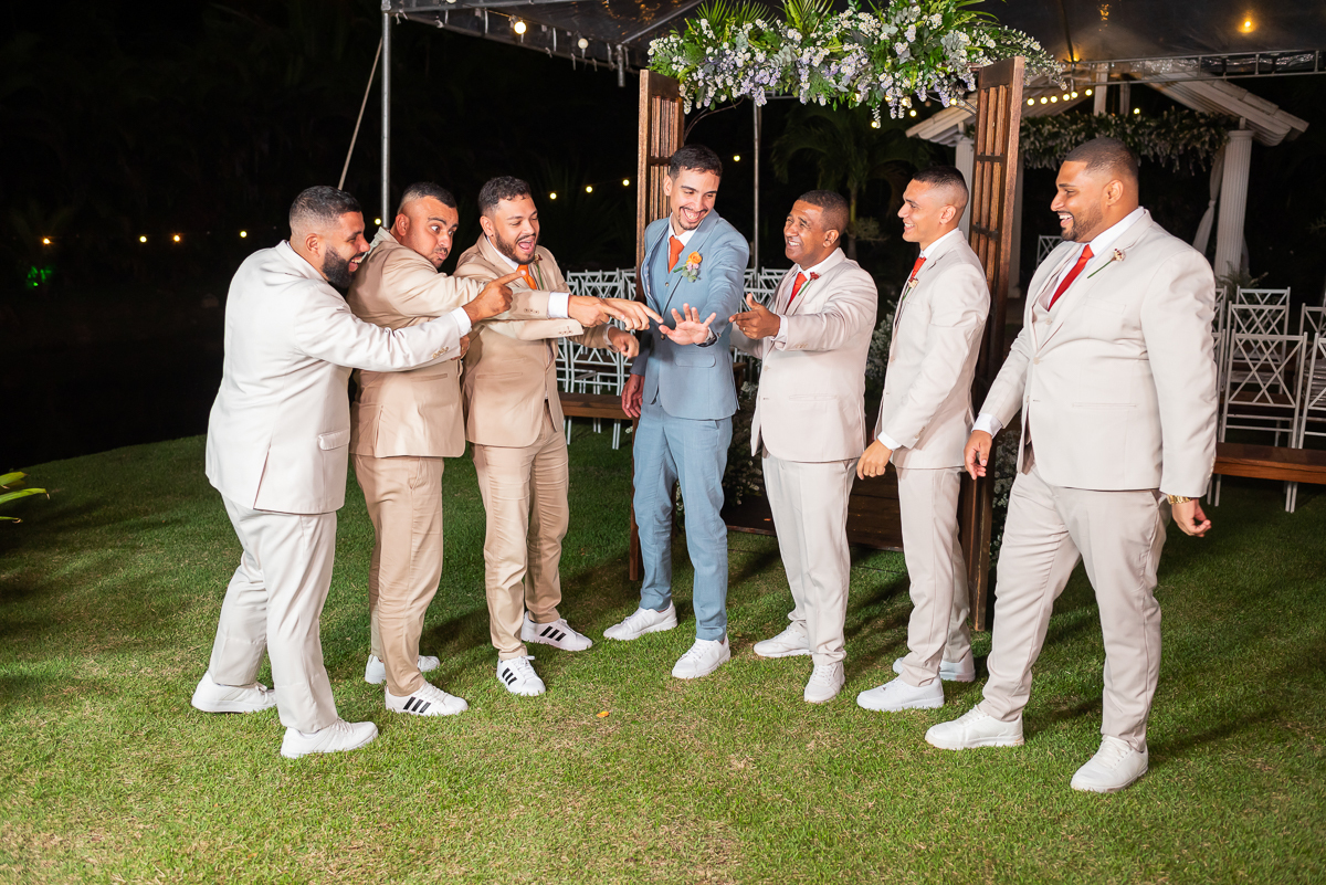 Fotos divertidas com madrinhas 