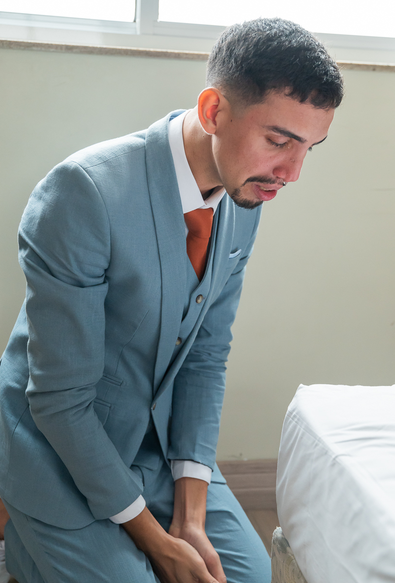 Making off religioso do Noivo 