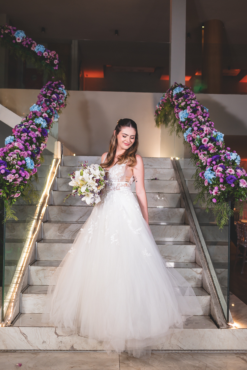 Noiva na escada