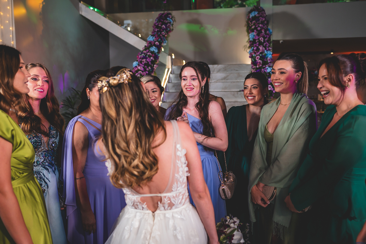 first look madrinhas na mansão carioca 