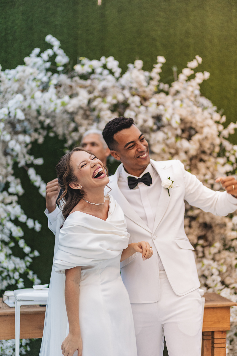 Fotos de casamento na cerimônia 