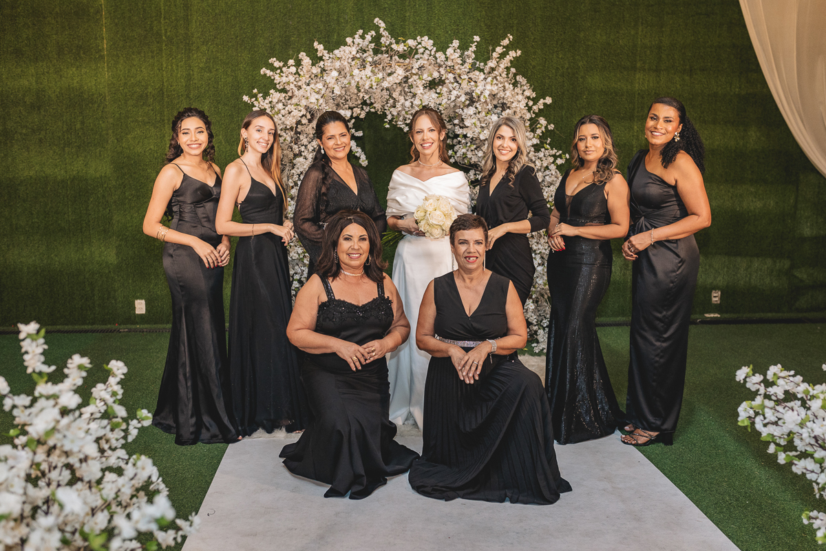 Vestidos pretos para madrinhas 