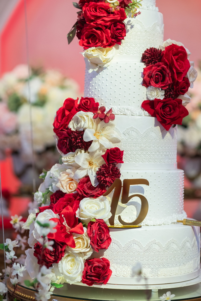   Decoração para festa de 15 anos 