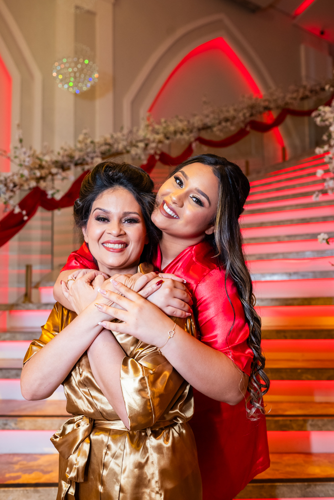 mãe e filha no xv anos 