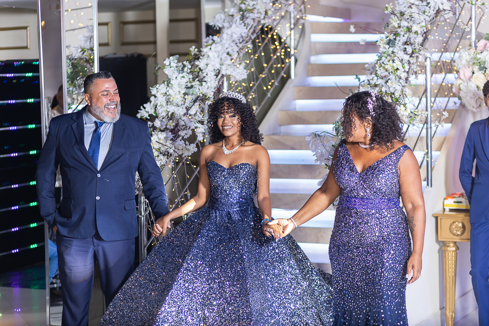 Entrada da debutante