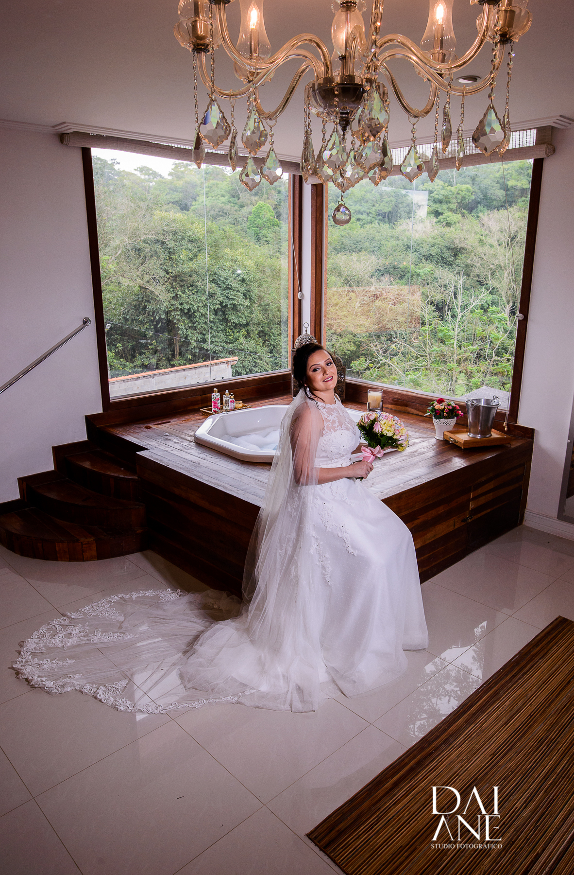 making off da noiva samela no  Sítio Arca de Noé