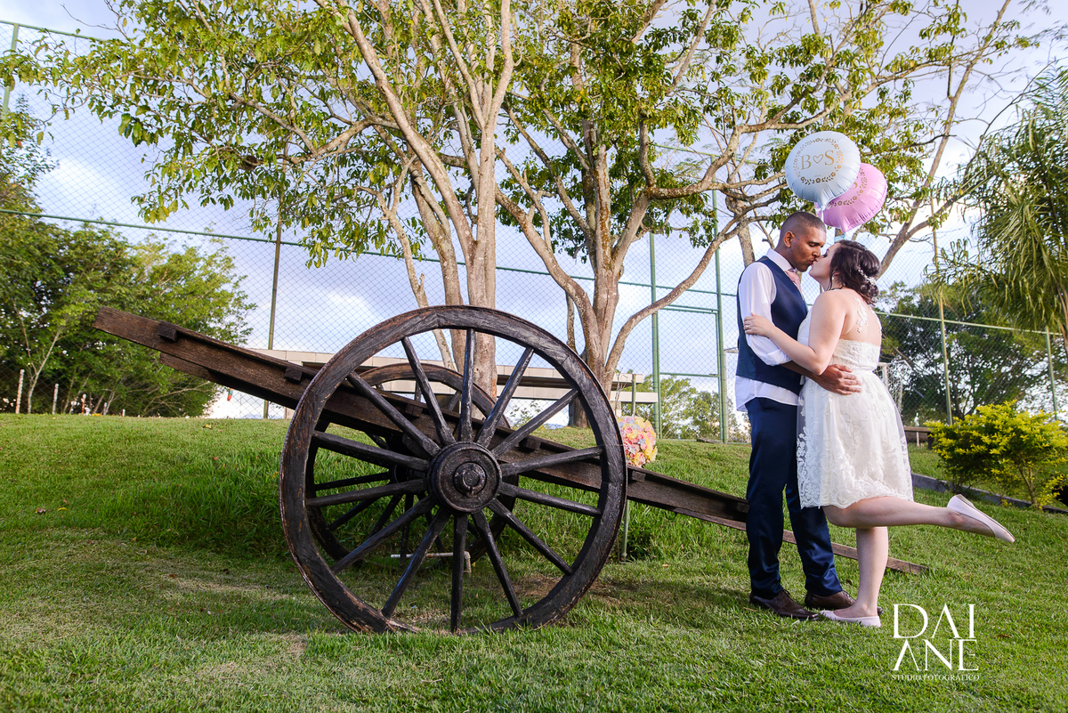 casamento realizado durante o dia, no araca de noé