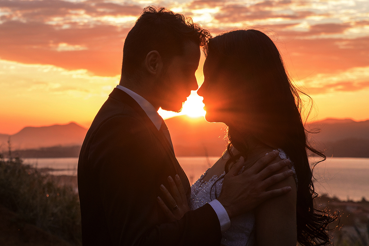 trash the dress ao por do sol