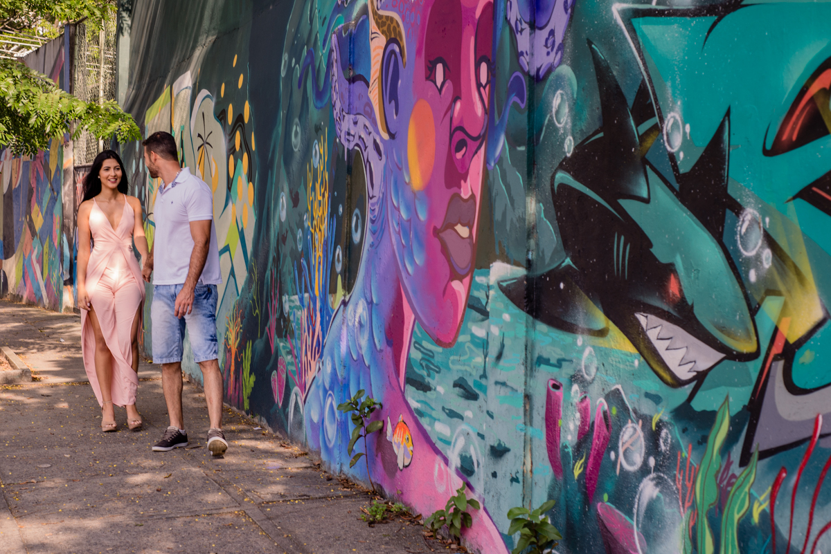 Ensaio como se fosse um passeio 