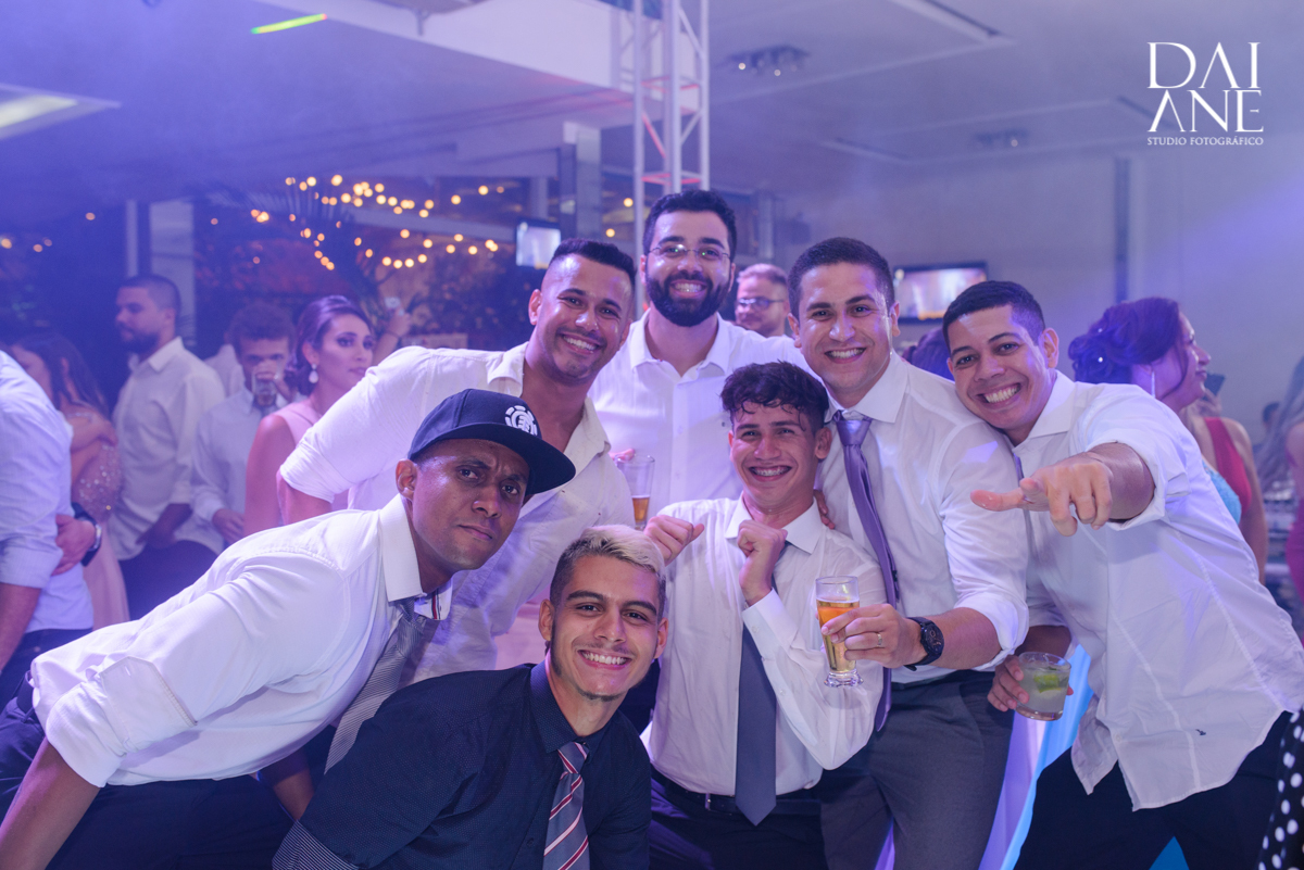 foto na pista de dança.