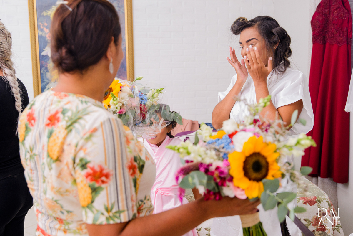 Making Off da noiva no Sítio Cores de Ipê