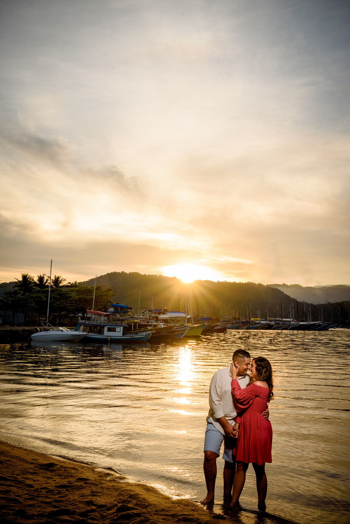 nascer do sol pré weding