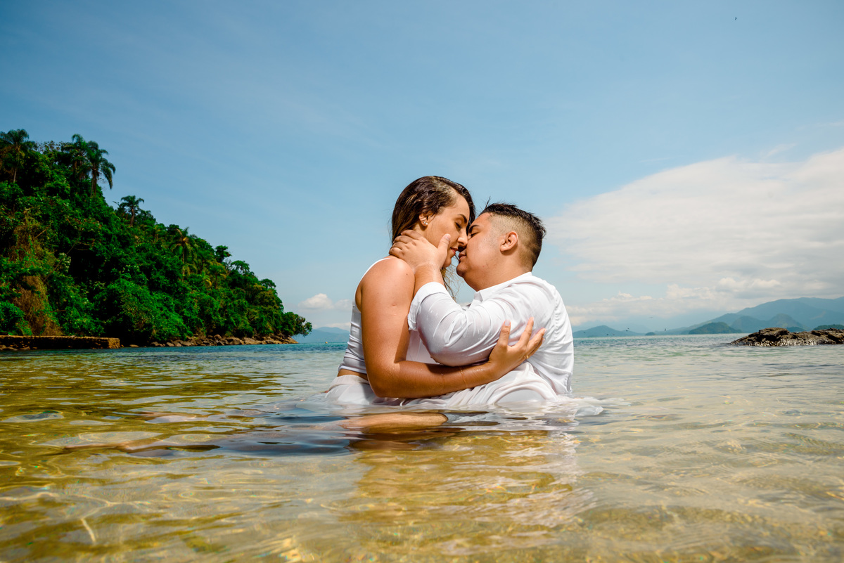 ensaio de casal molhados ilha do pelado angra dos reis