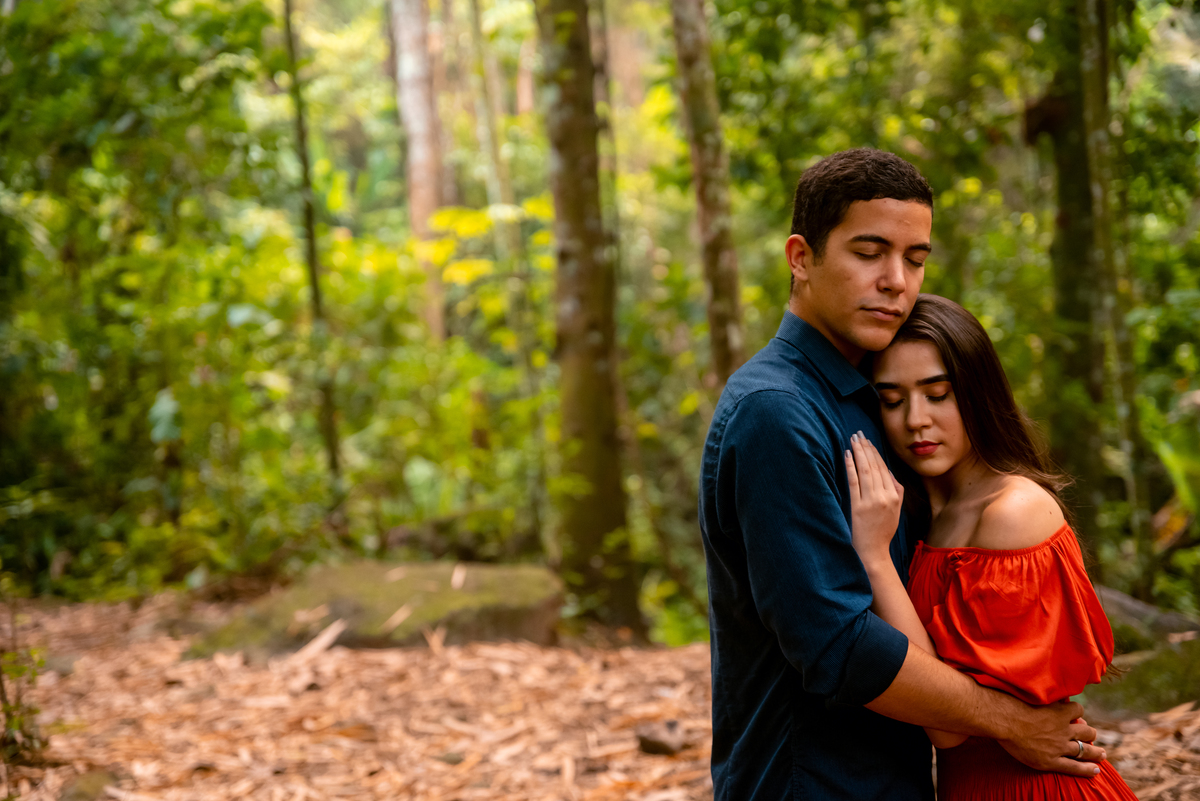 pre wedding na floresta