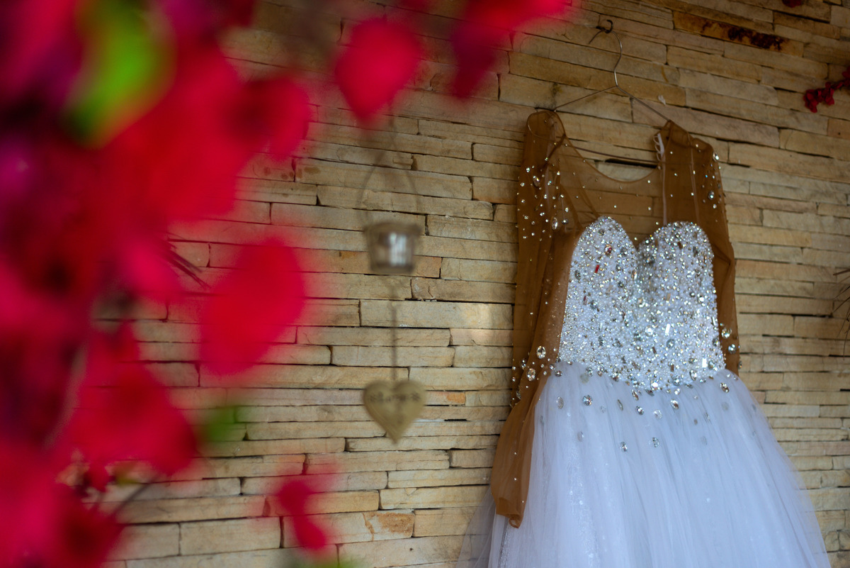 vestido de debutante