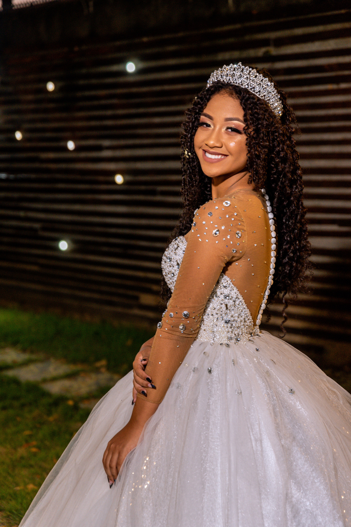 rose star vestido de debutante