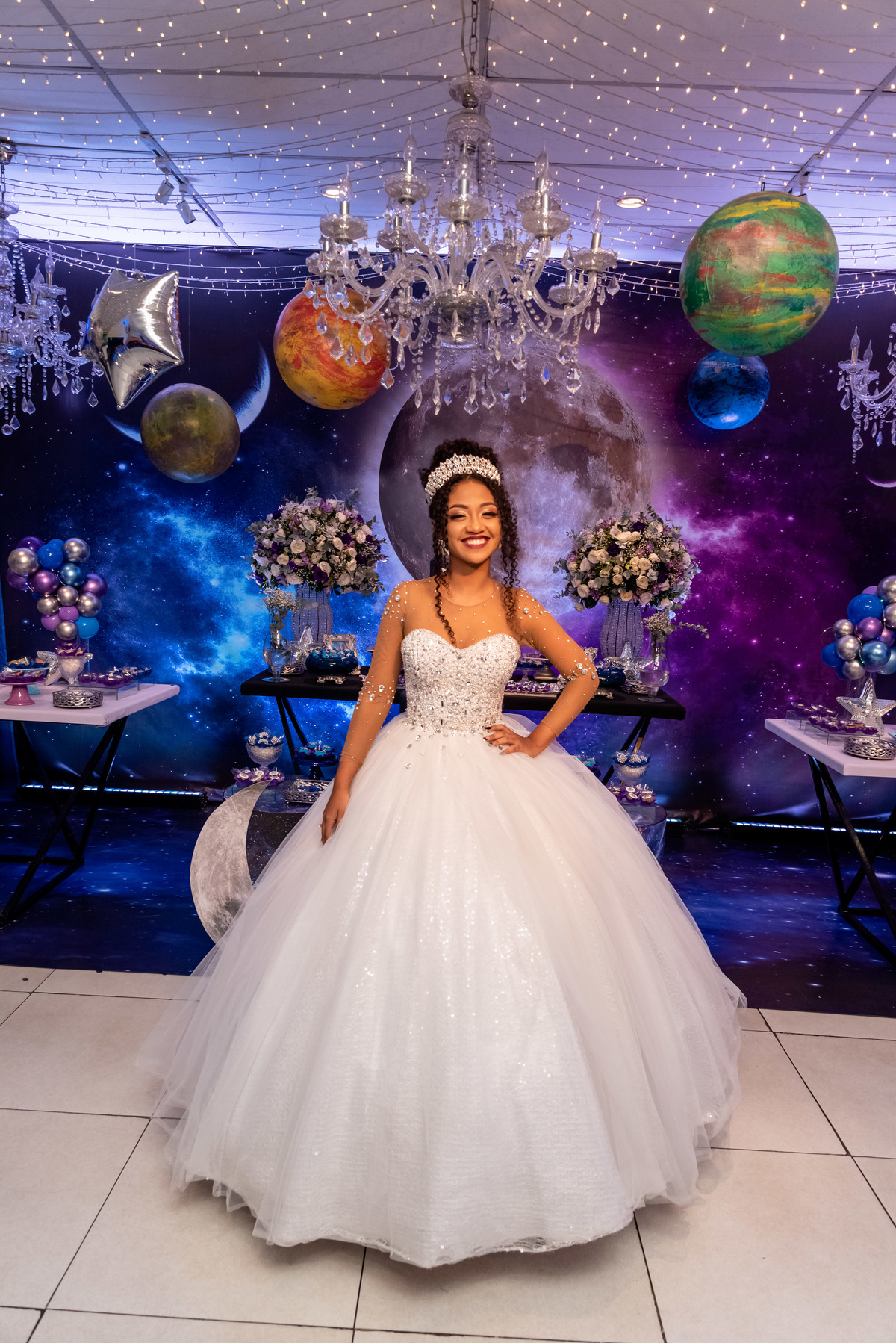 penteado para cacheadas