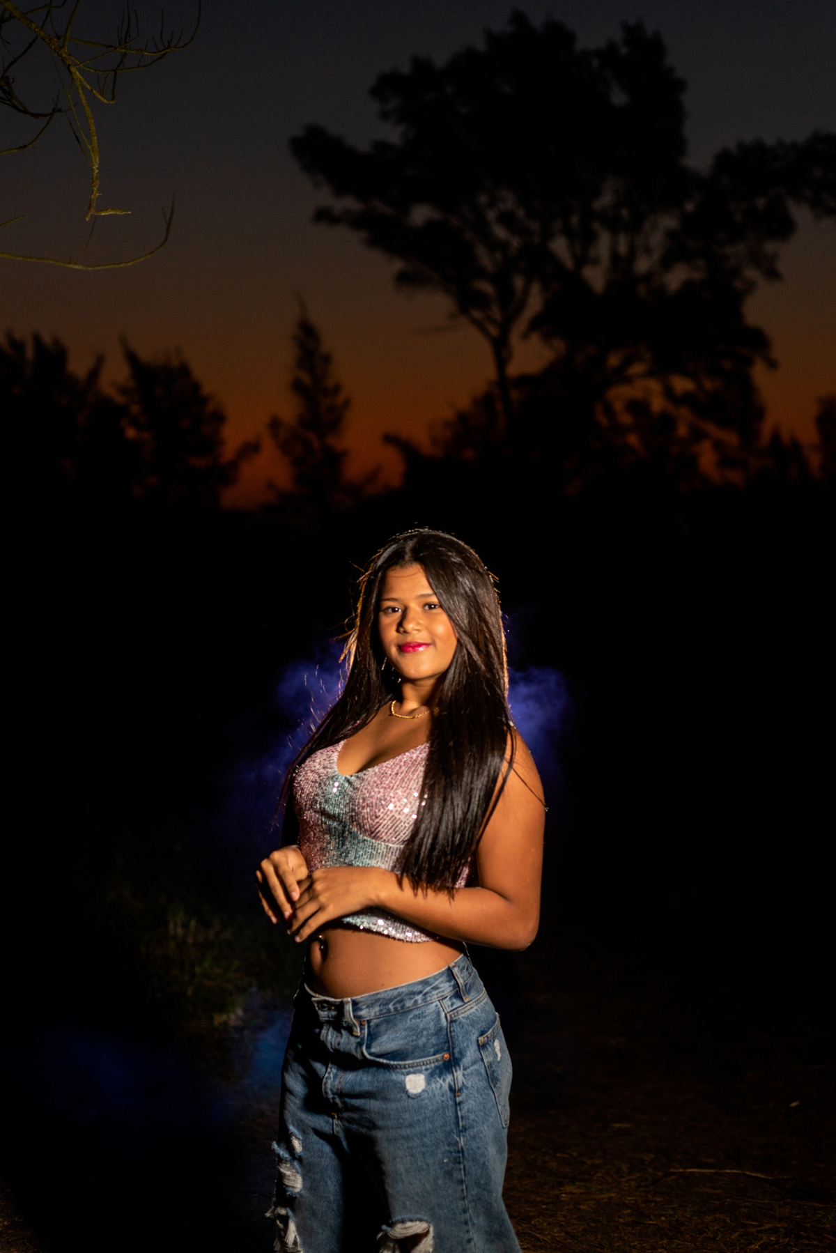 ensaio de 15 anos com cores