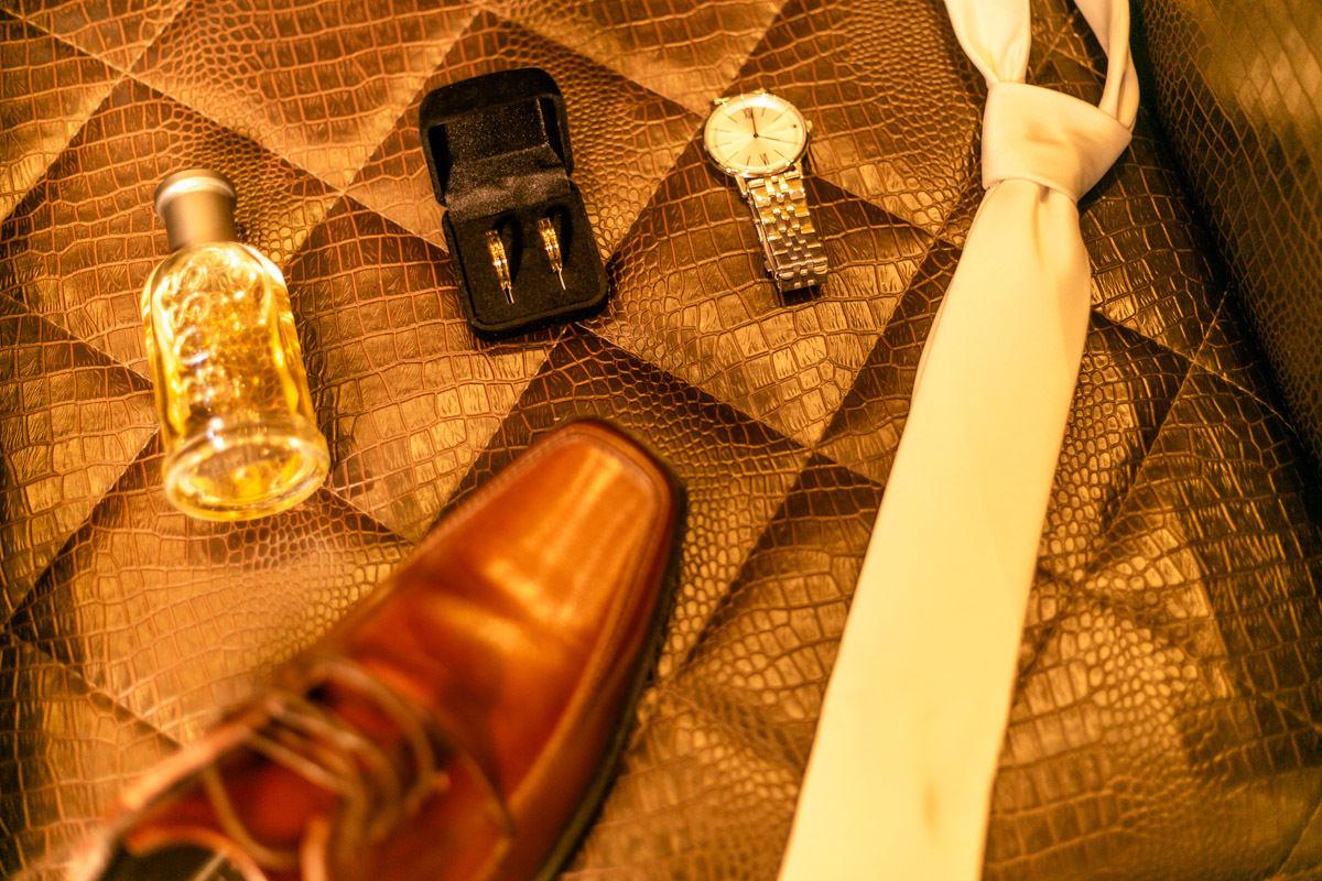 acessórios do noivo