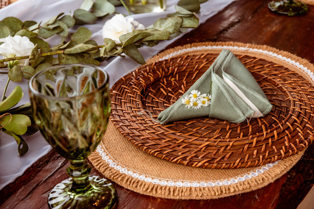 decoração rústica