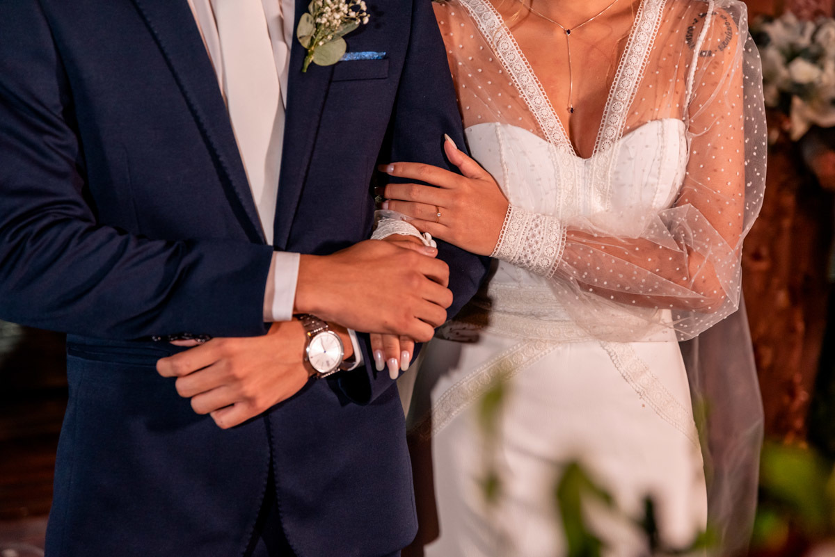 detalhes no casamento