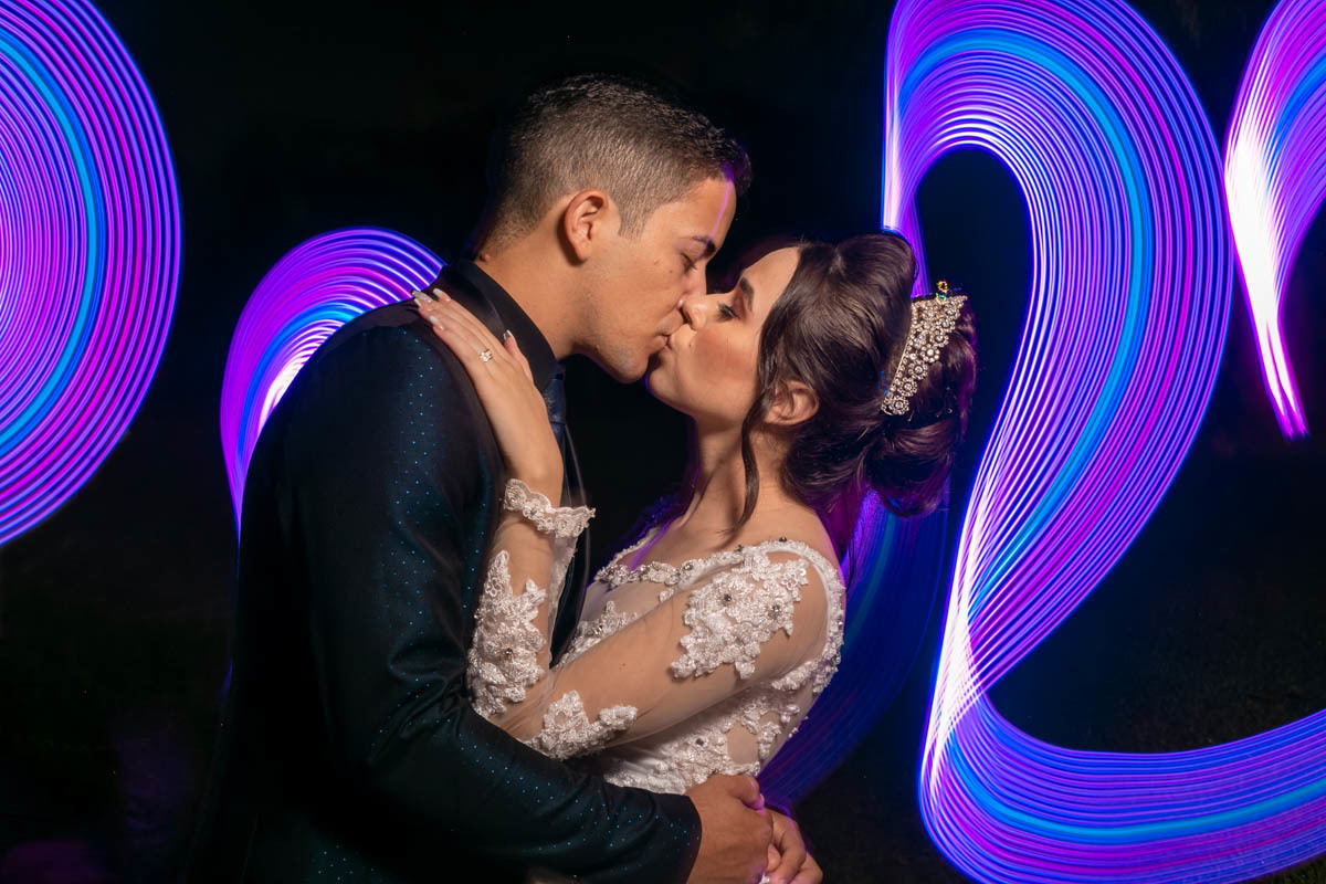 foto de casamento diferente e linda 