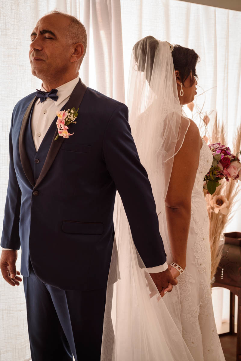 first pray entre os noivos