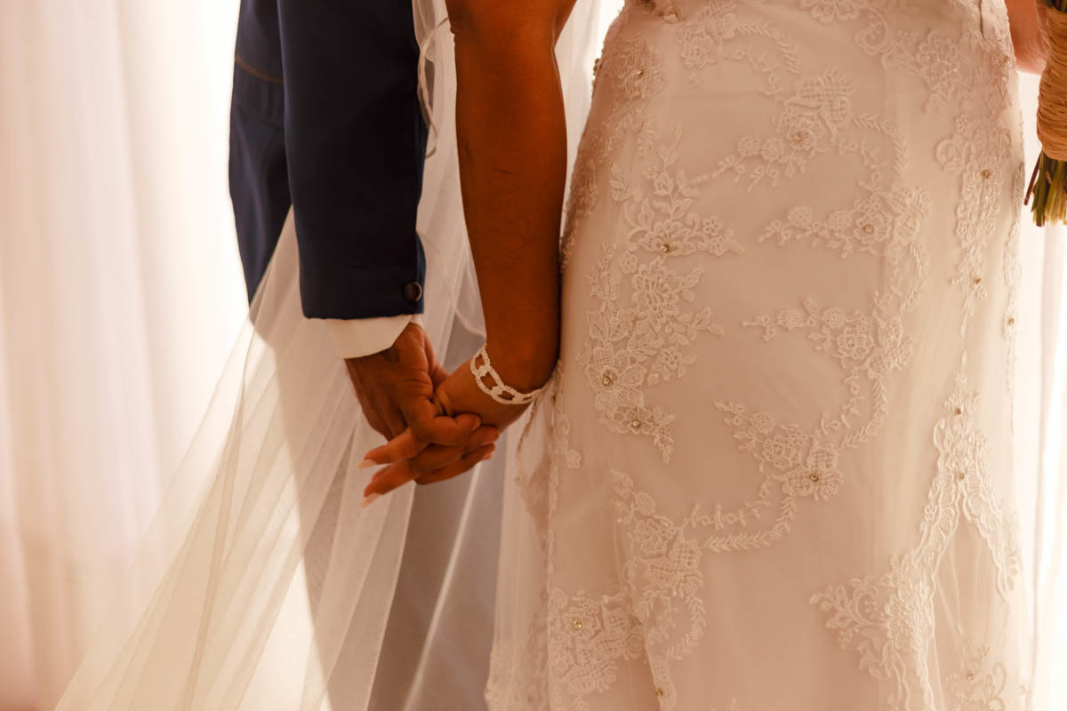 first pray entre os noivos