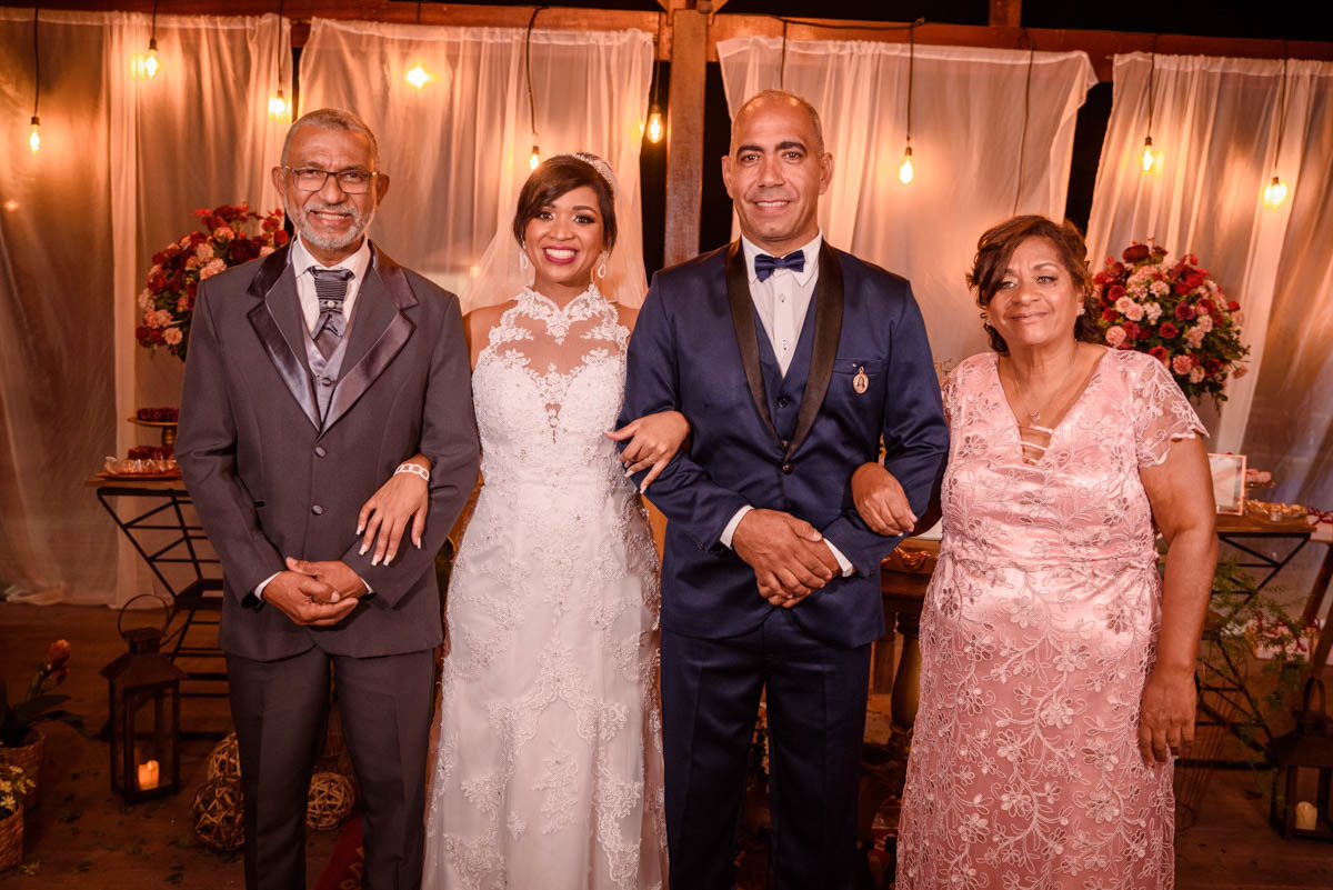 pais da noiva