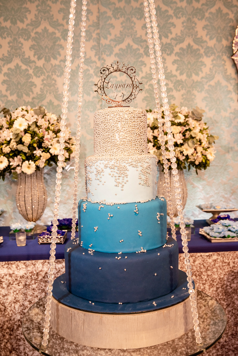 bolo azul inove casa de festas