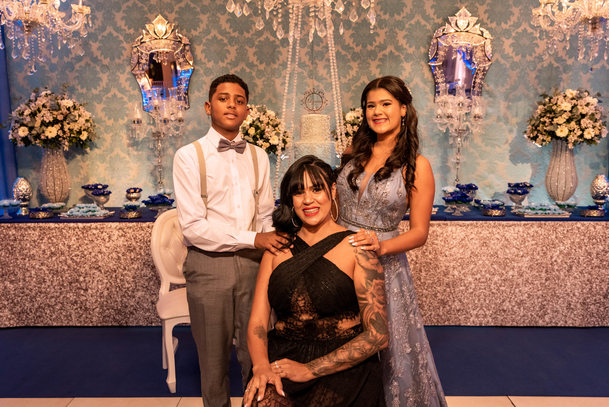família da debutante