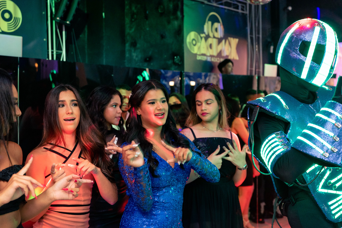 pista de dança festa de 15 anos