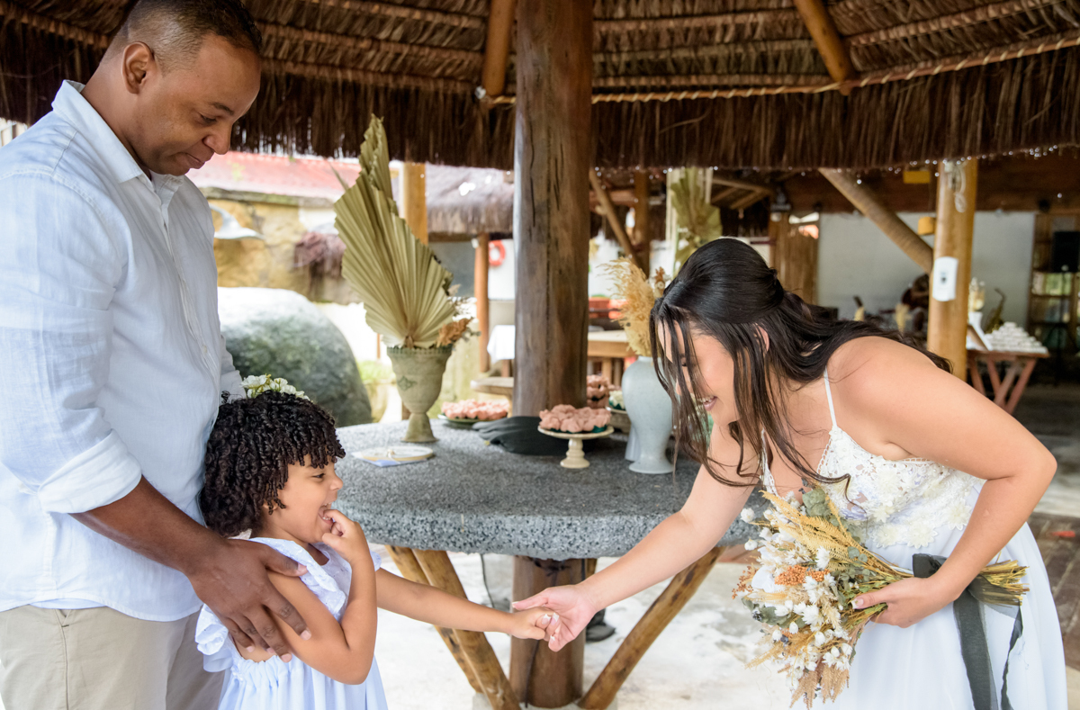 first look entre mãe e filha