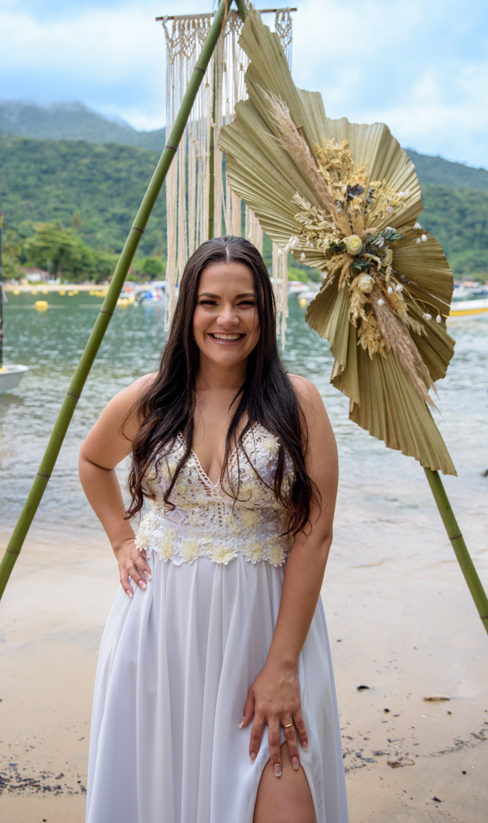 vestido lindo de noiva