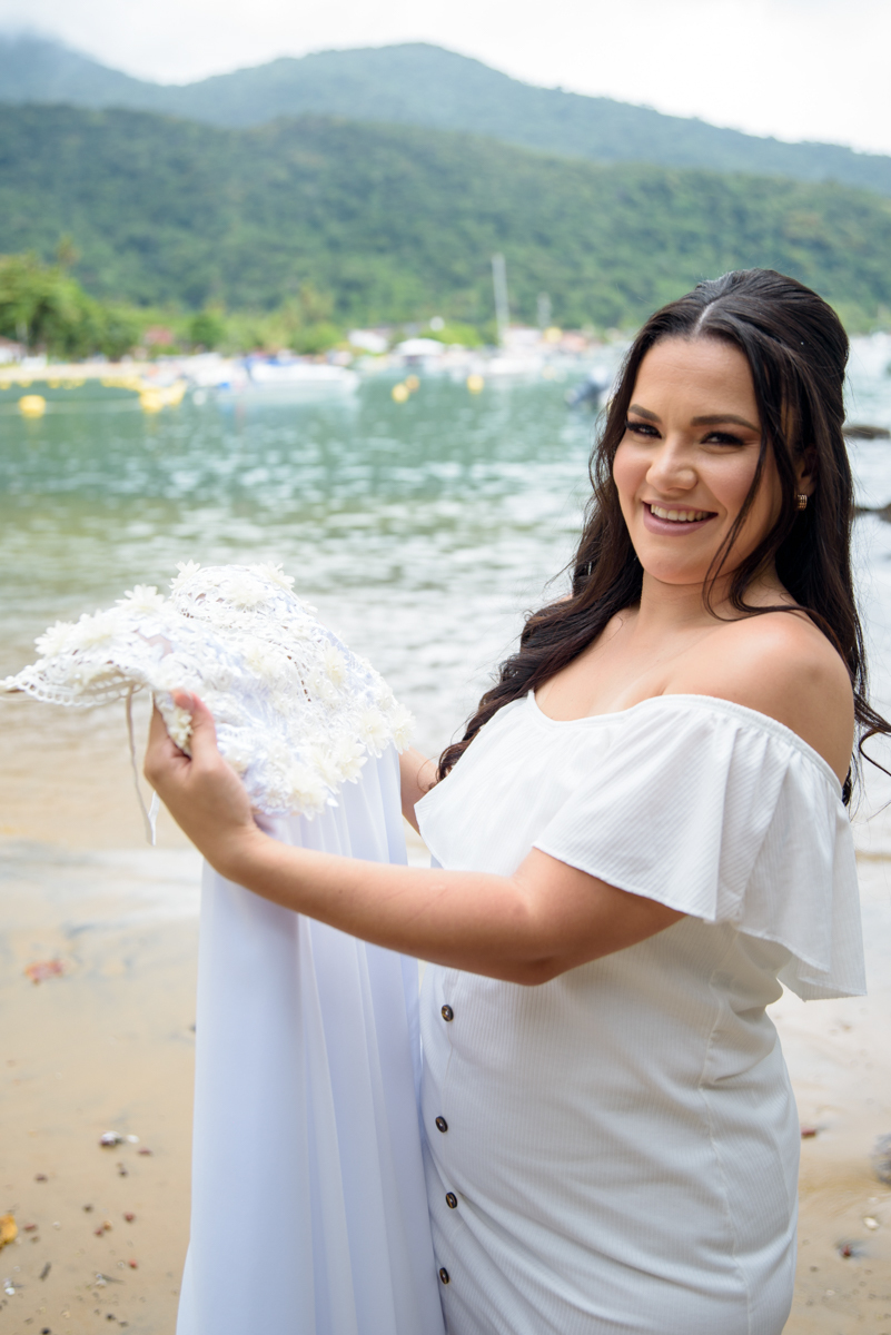 felicidade de uma noiva realizada