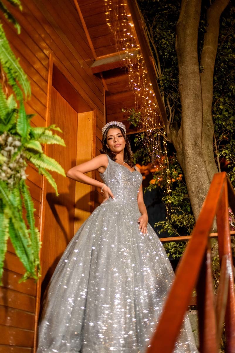 debutante linda e simples